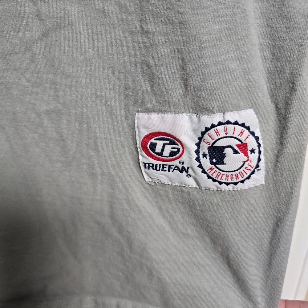 Vintage RARE True Fan MLB Men's Atlanta Braves Jersey Size L. - Picture 3 of 5